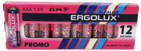 Батарейка ААА Ergolux (LR6 Alkaline BP 12) упак 12 штук